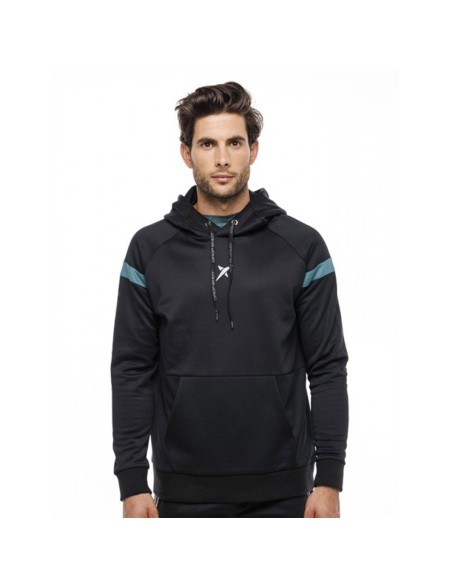 Sudadera Drop Shot Training Artemis Negro | Ofertas de pádel